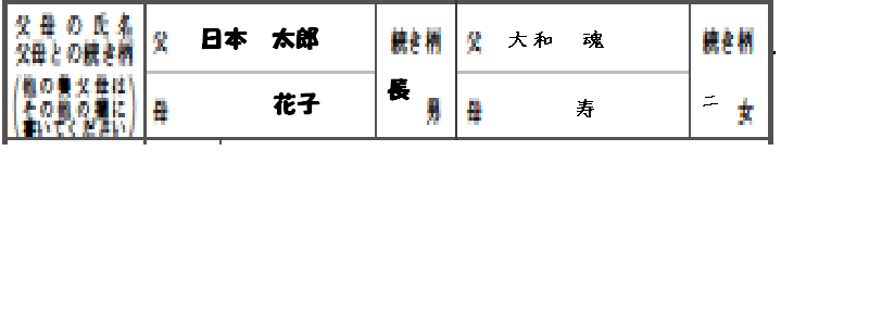 婚姻届の書き方 婚姻届の書き方